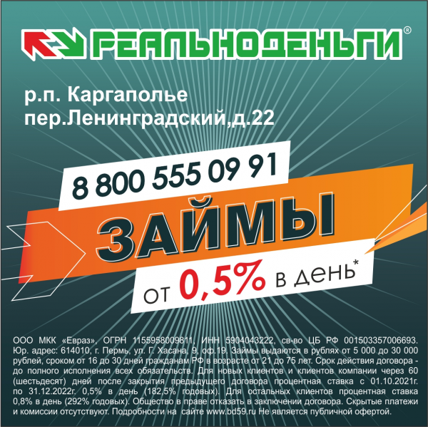 Логотип компании РЕАЛЬНОДЕНЬГИ